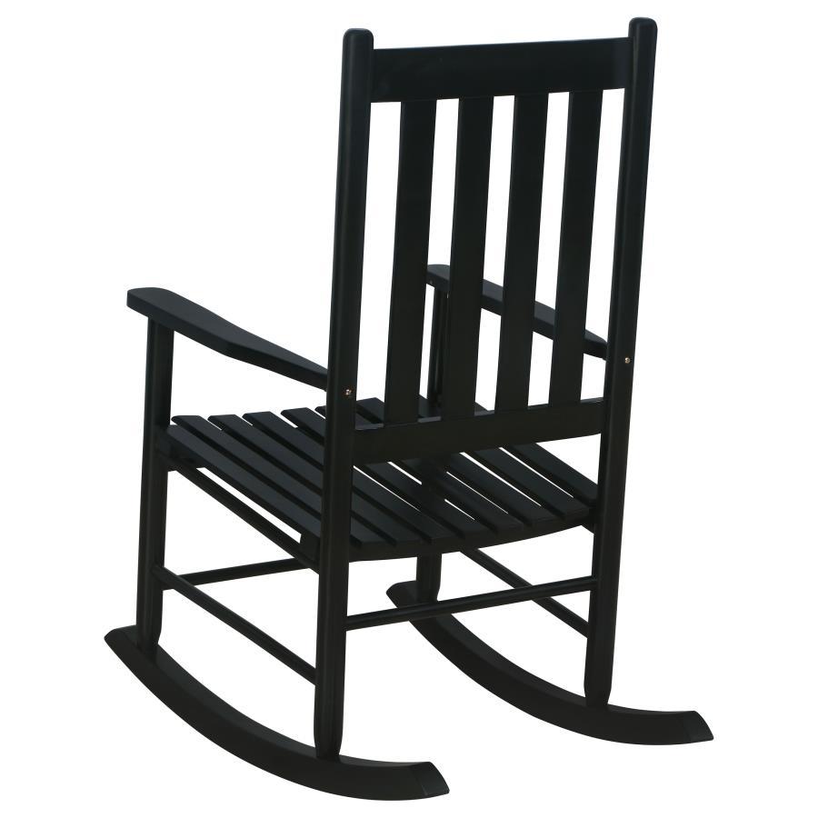 Coaster Fine Furniture Annie - Slat Back Solid Wood Rocking Chair | Meri Furniture