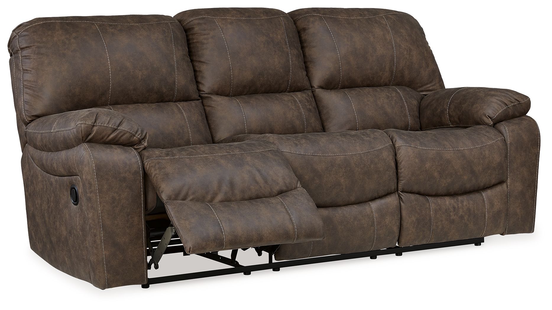 Signature Design by Ashley® Kilmartin - Chocolate - Reclining Sofa | Meri Furniture