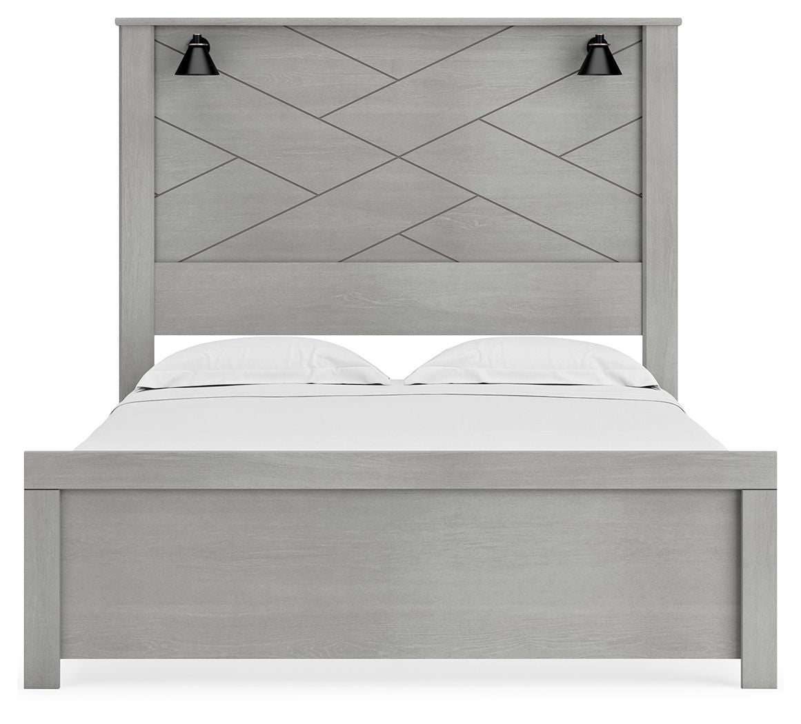 Signature Design by Ashley® Cottonburg - Panel Bed | Meri Furniture