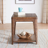 Liberty Furniture Ashford - Rectangular End Table - Light Brown | Meri Furniture