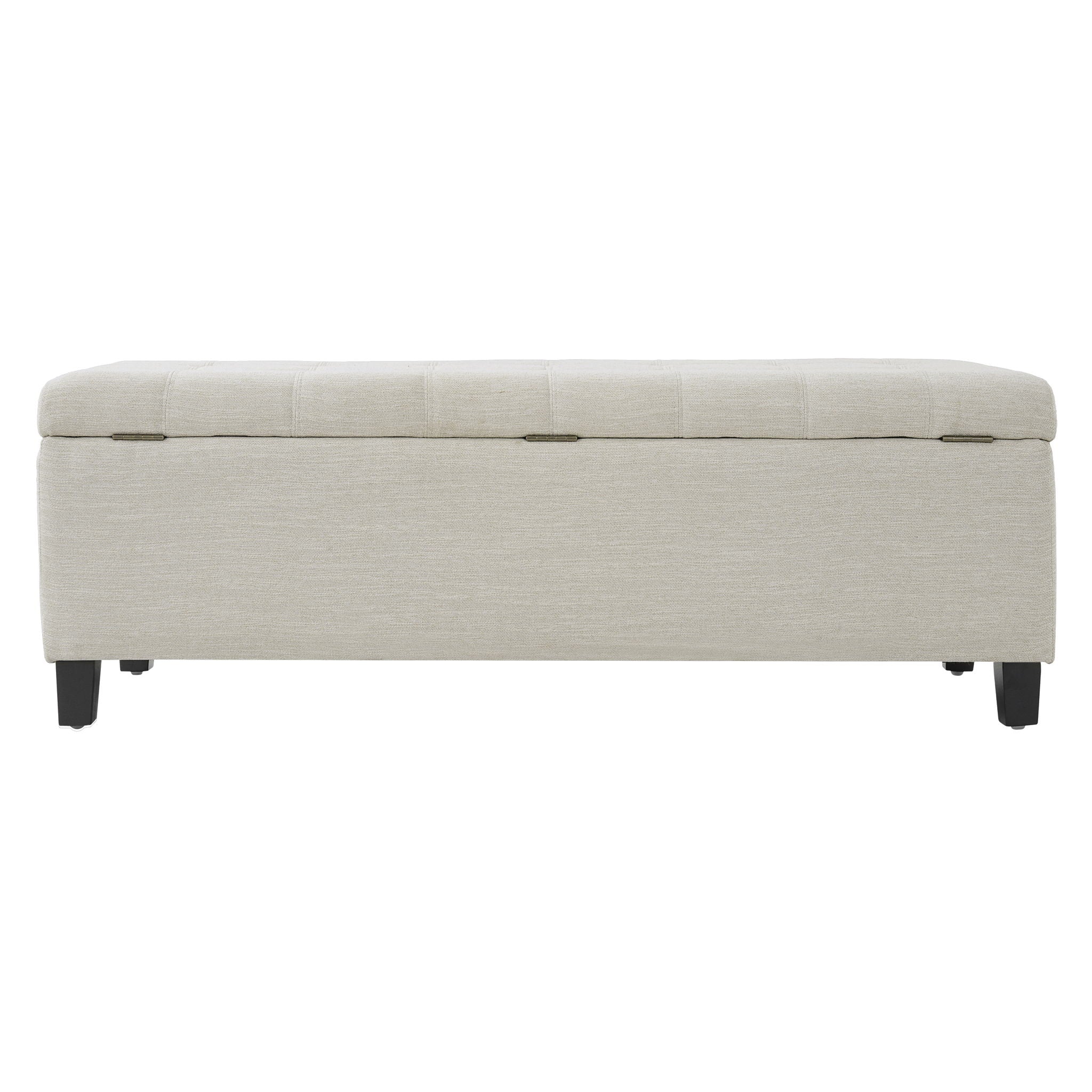 Upholstered Storage Ottoman Bench