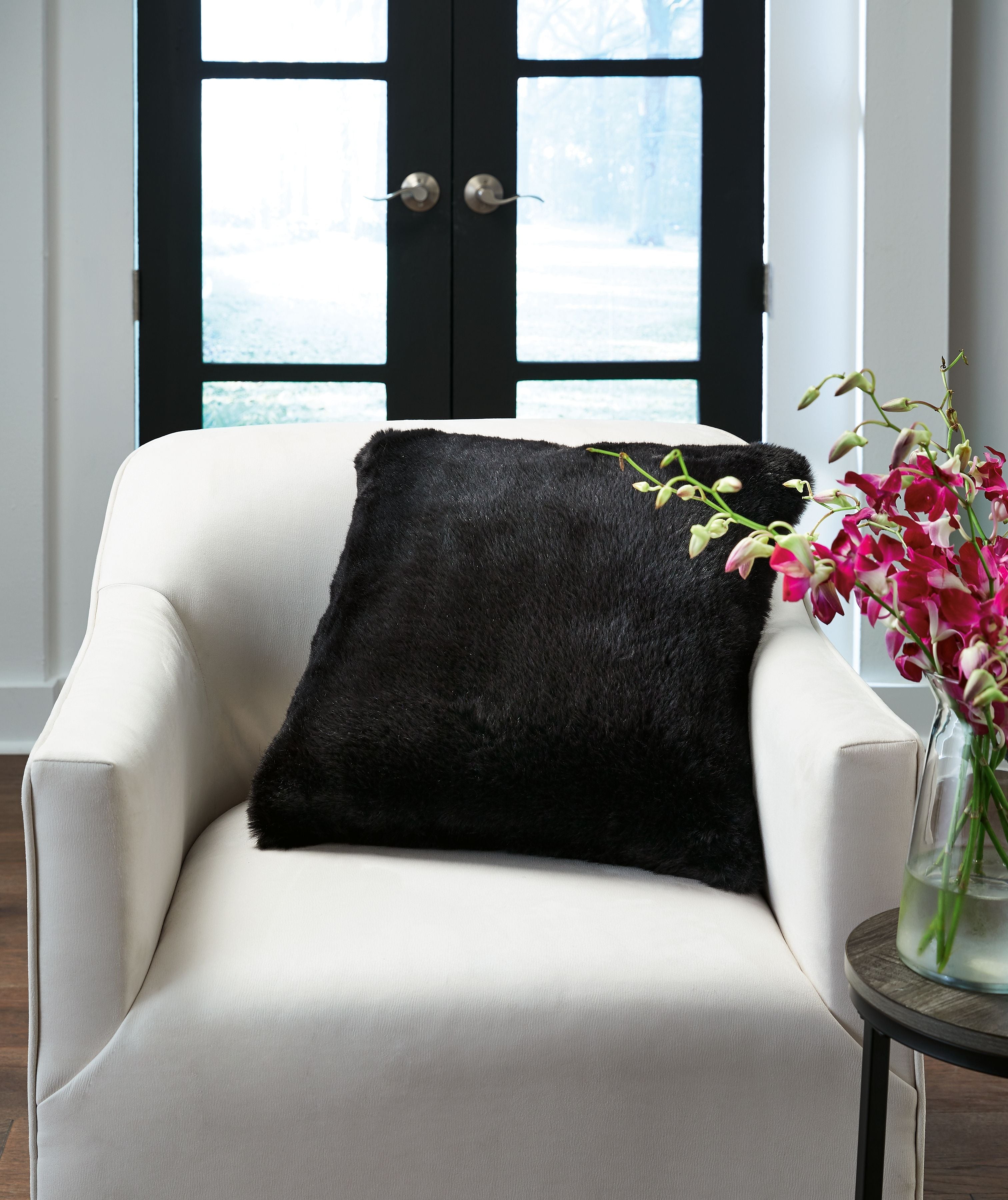 Ashley Furniture Gariland - Faux Fur Pillow | Meri Furniture