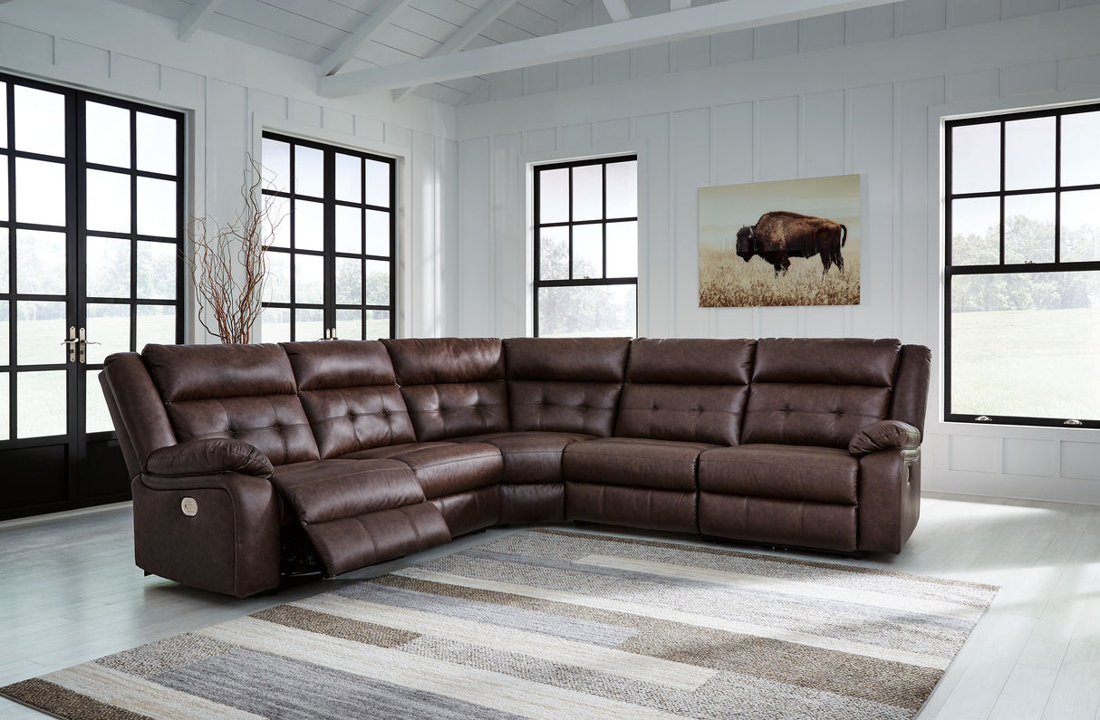 Signature Design by Ashley® Punch Up - Power Reclining Sectional | Meri Furniture