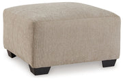 Signature Design by Ashley® Brogan Bay - Cork - Oversized Accent Ottoman | Meri Furniture