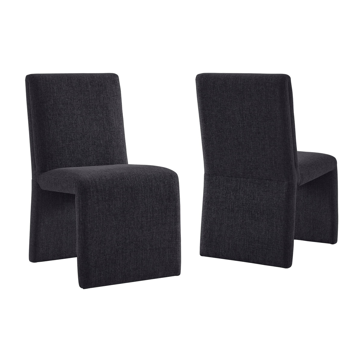 Emory Upholstered Fabric Dining Side Chair Set of 2 by Modway