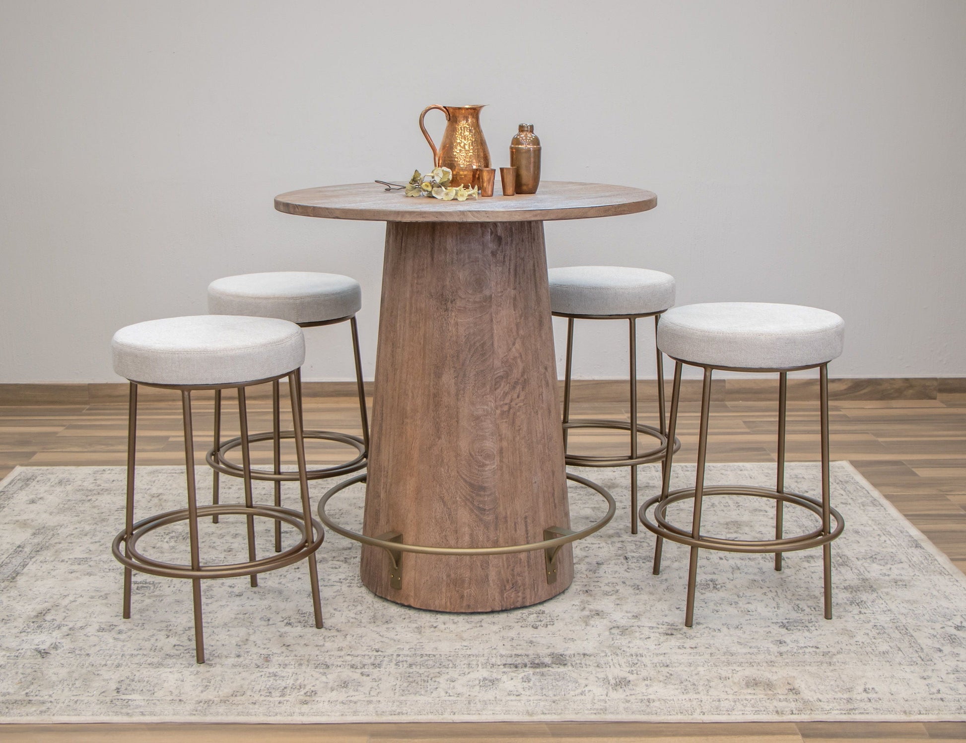 International Furniture Direct Frida - Stool | Meri Furniture