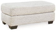 Signature Design by Ashley® Brebryan - Flannel - Ottoman | Meri Furniture