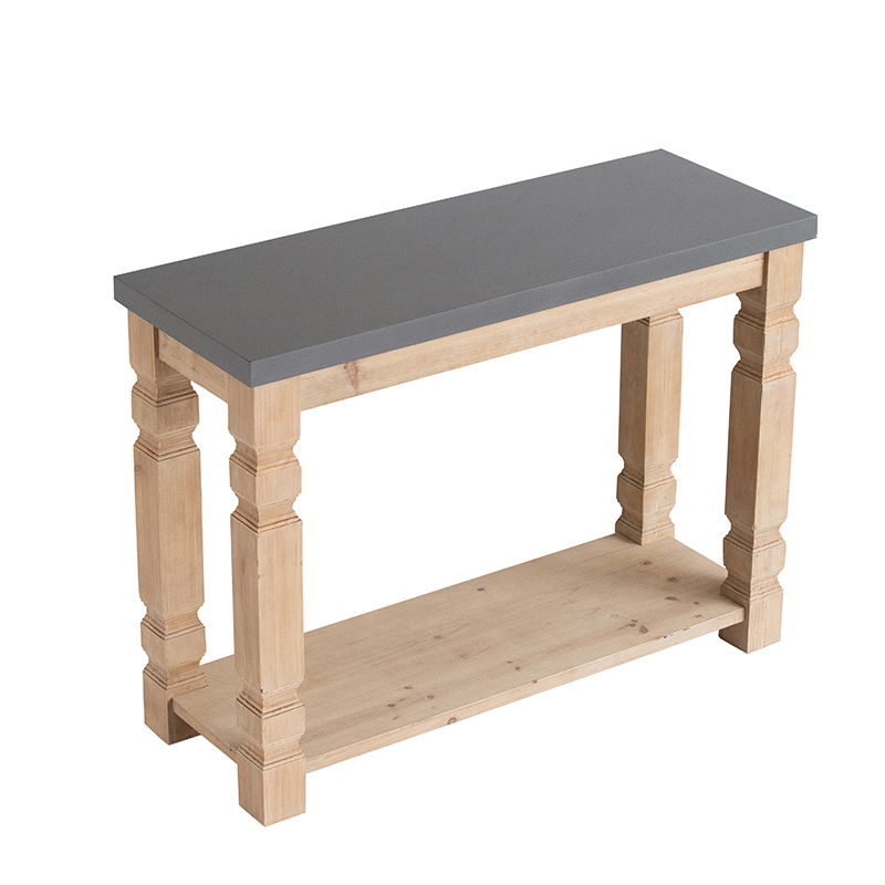 Rustic And Modern Console Table