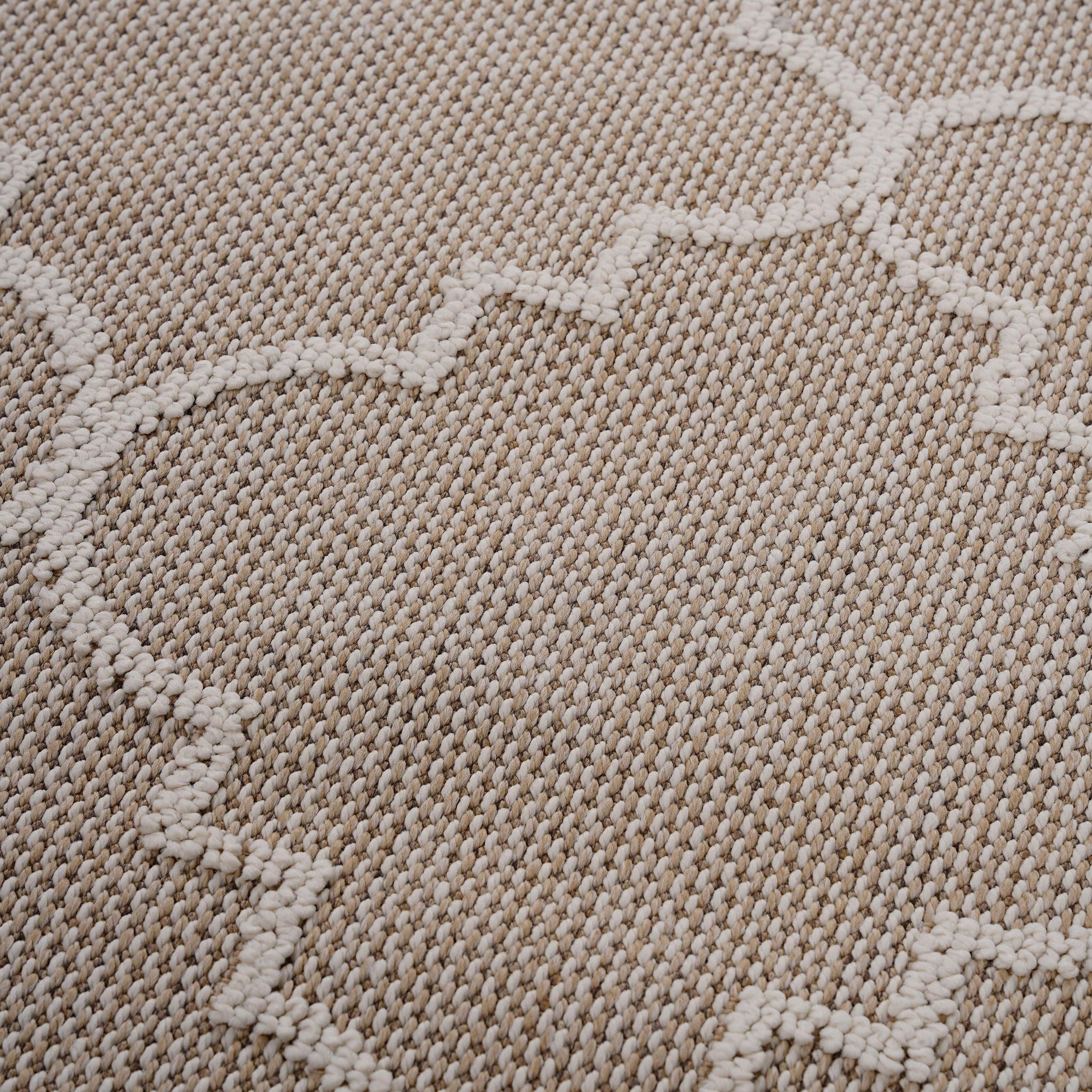 Guros - 4' X 6' Trellis Indoor / Outdoor Area Rug - Ivory