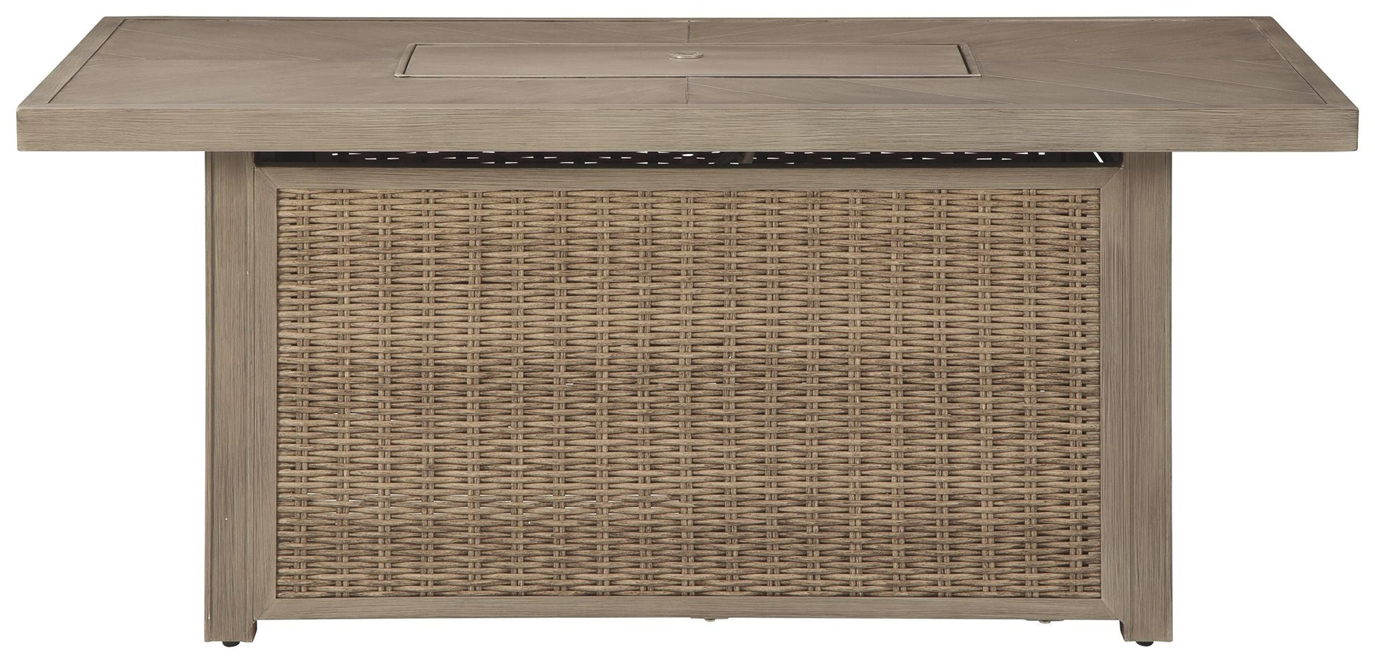 Ashley Furniture Beachcroft - Rectangular Fire Pit Table | Meri Furniture