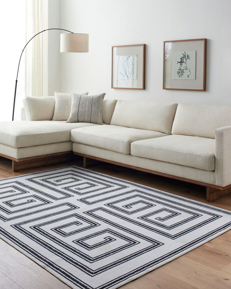 Lavable Machine Woven Rug