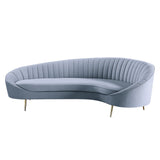 Ballard - Sofa - Light Gray Velvet