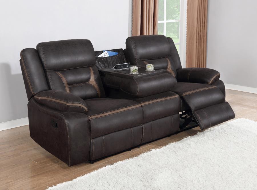 Coaster Fine Furniture Greer - Upholstered Reclining Sofa Set | Meri Furniture