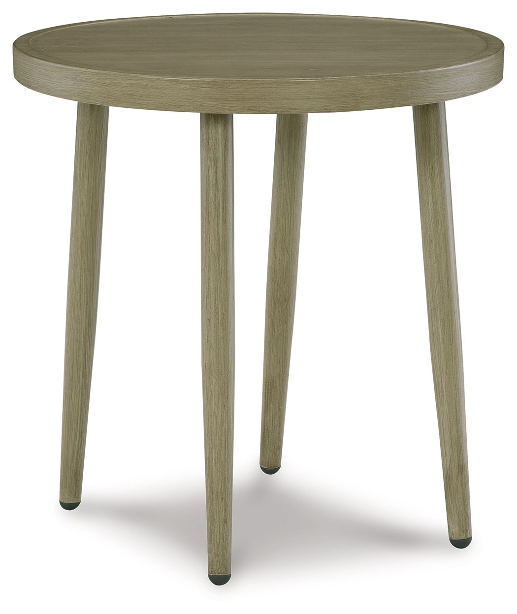 Signature Design by Ashley® Swiss Valley - Beige - Round End Table | Meri Furniture