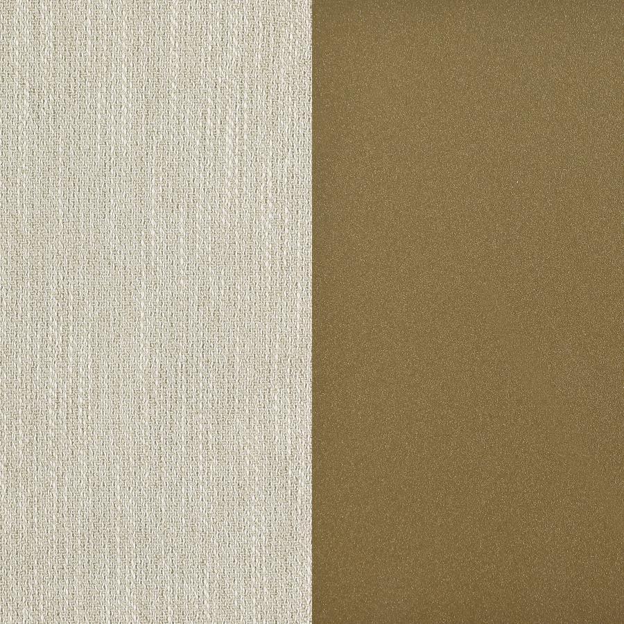 Tina - Metal Pub Height Bar Stool With Upholstered Back And Seat (Set of 2)