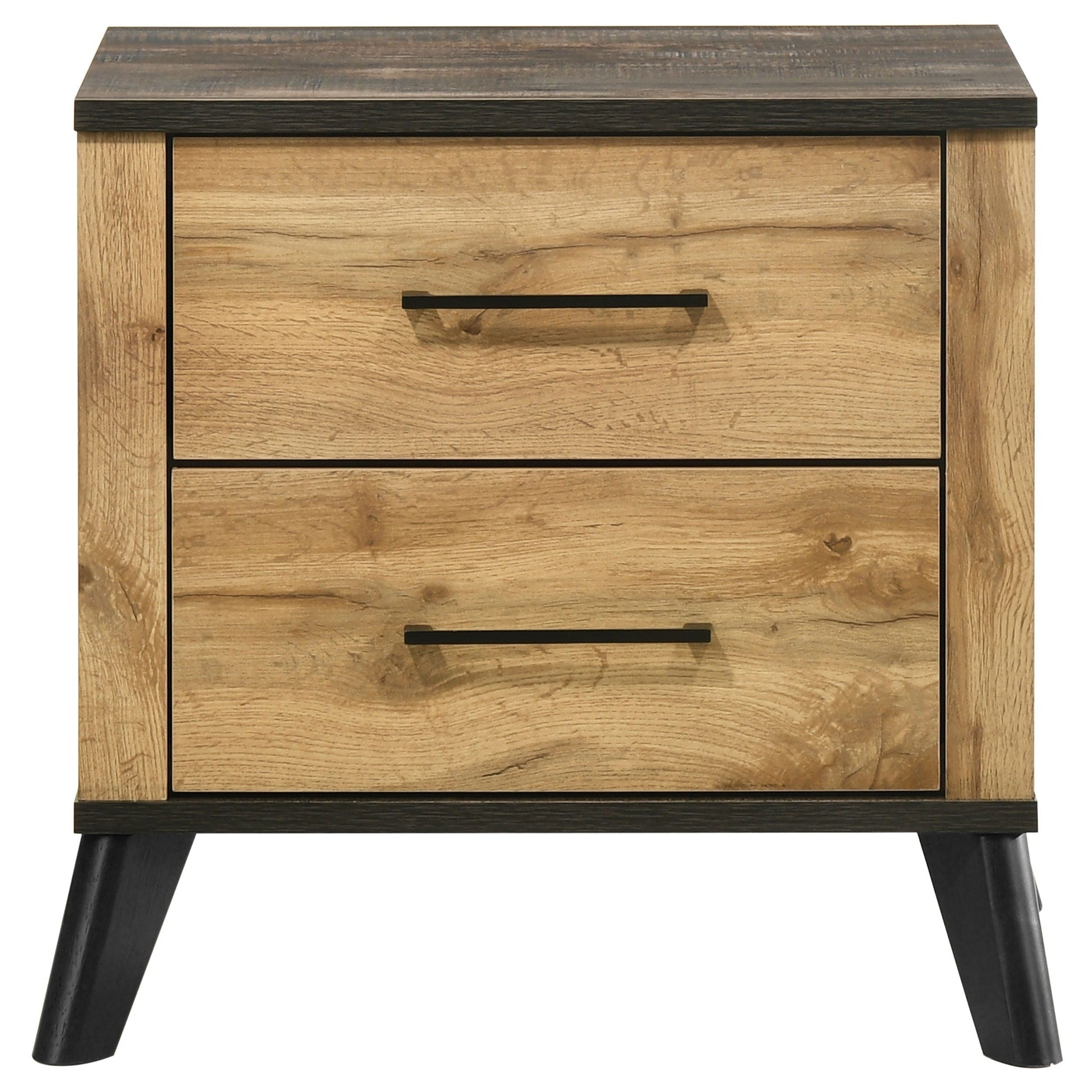 Coaster Fine Furniture Kaywood - 2-Drawer Nightstand Bedside Table - Natural Pine | Meri Furniture