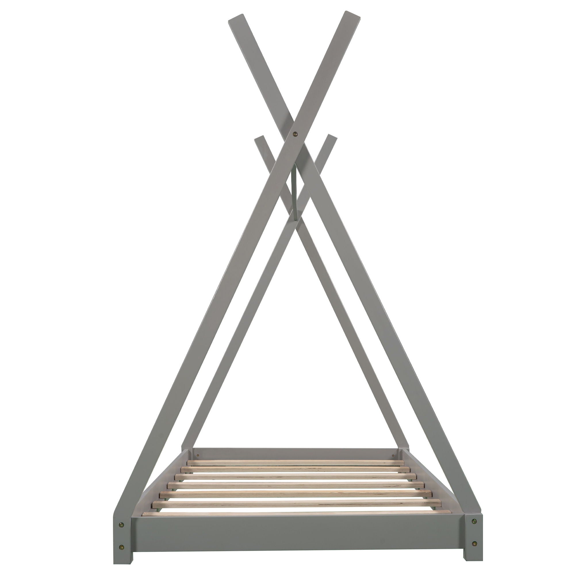 House Platform Bed With Triangle Structure