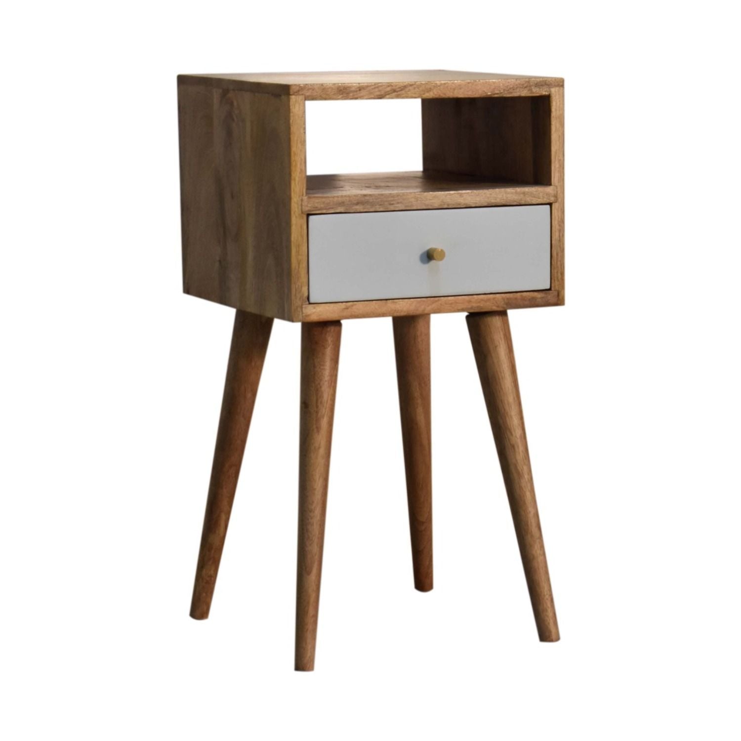 Solid Wood Mini Nightstand