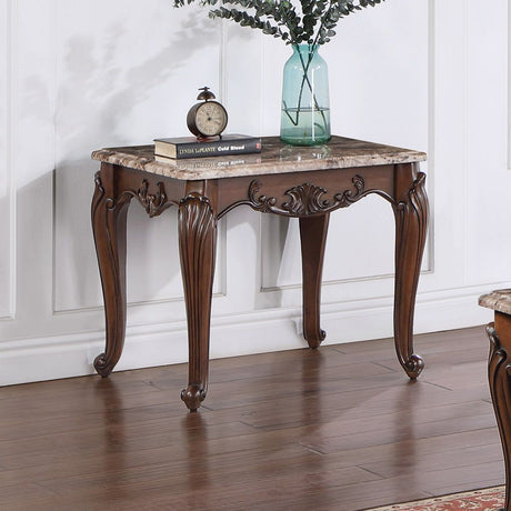 ACME Nayla - End Table - Natural Cherry | Meri Furniture