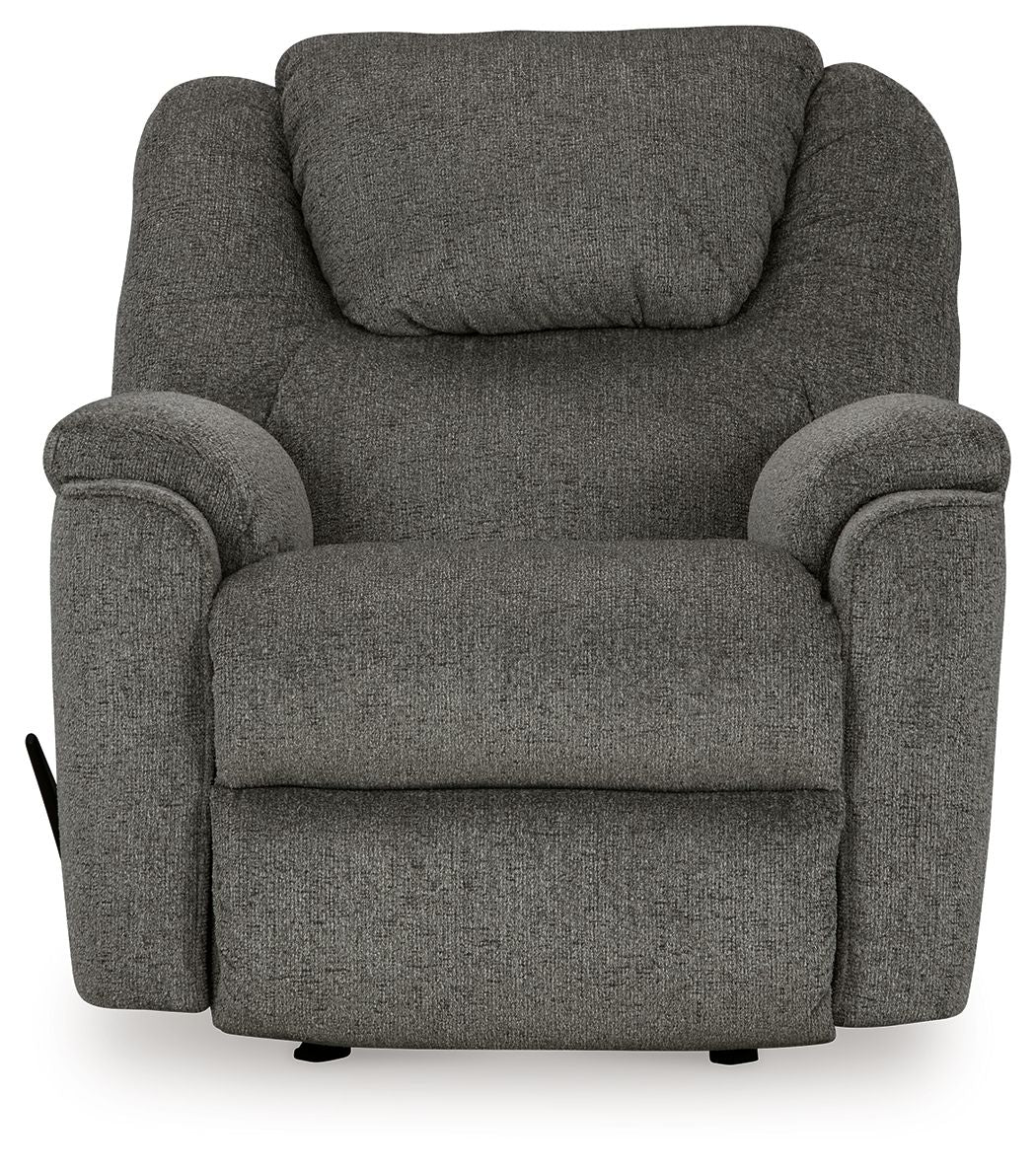 Signature Design by Ashley® Bindura - Mineral - Rocker Recliner | Meri Furniture