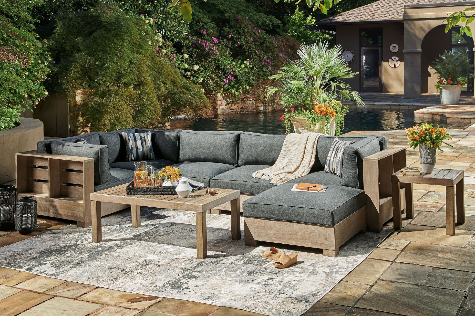 Signature Design by Ashley® Citrine Park - Sectional | Meri Furniture