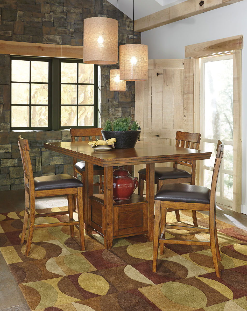 Signature Design by Ashley® Ralene - Counter Height Dining Room Set | Meri Furniture