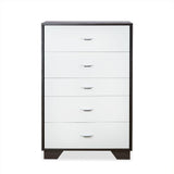 This beautiful Eloy chest of drawers boasts of contemporary style.