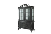 ACME House - Delphine - Hutch & Buffet - Charcoal Finish | Meri Furniture