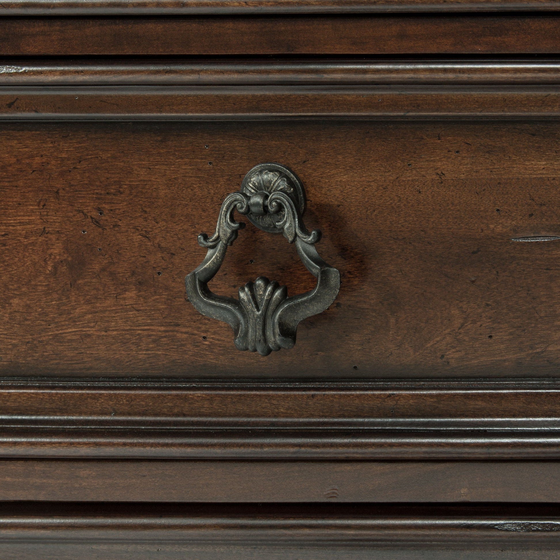 Liberty Furniture Arbor Place - Dresser & Mirror - Dark Brown | Meri Furniture