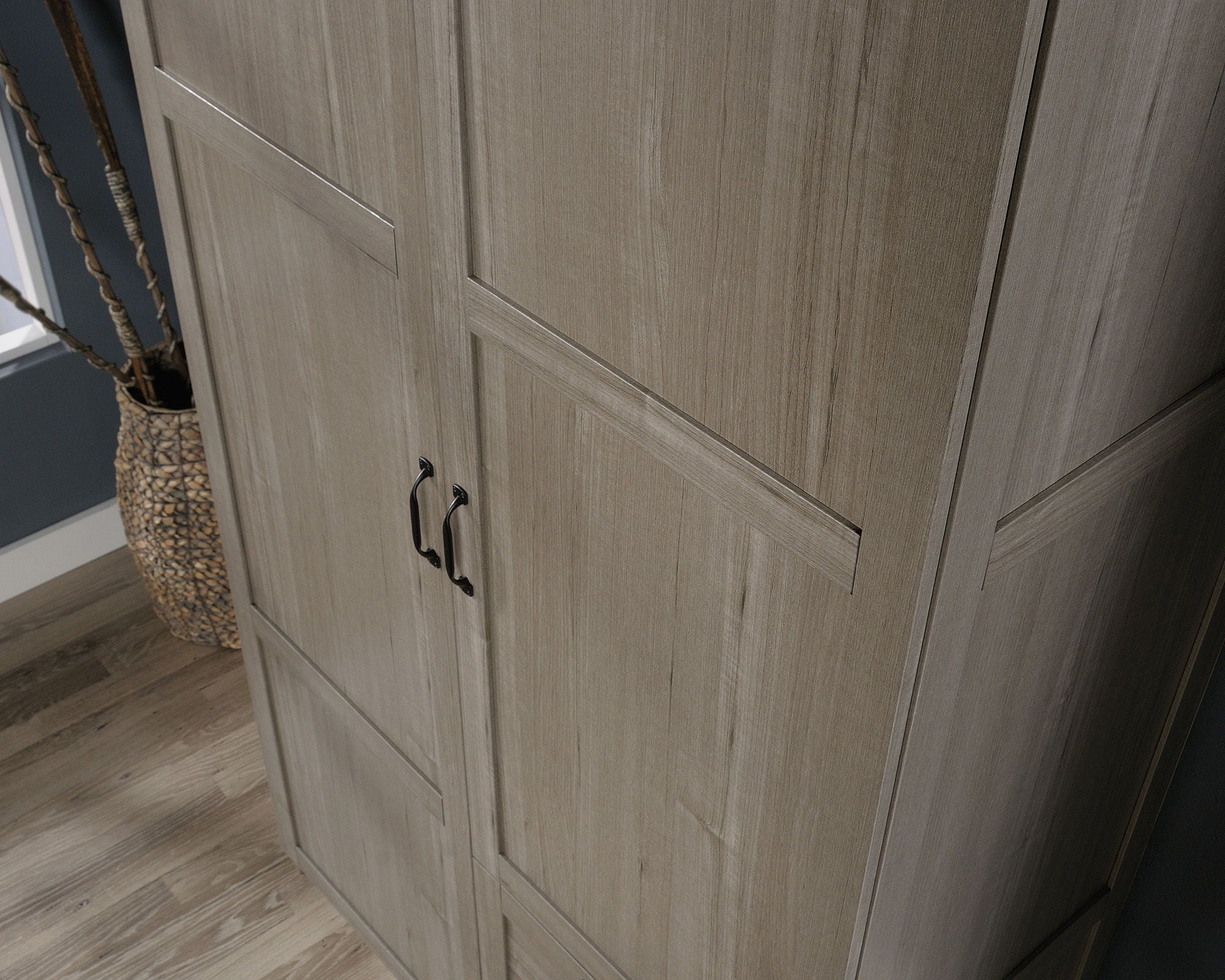 Wardrobe/Storage Cabinet Silver Sycamor