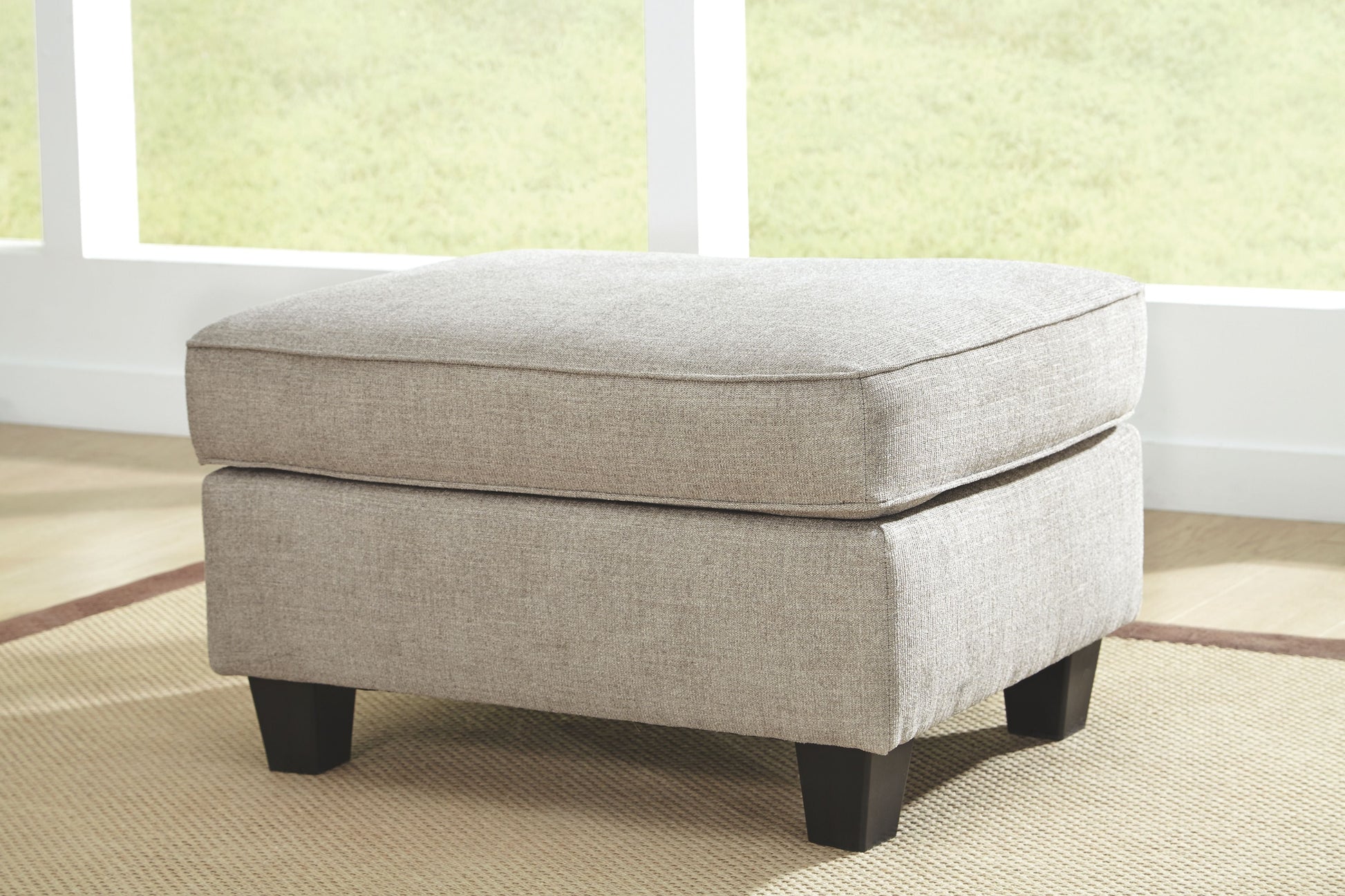 Ashley Furniture Abney - Driftwood - Ottoman | Meri Furniture