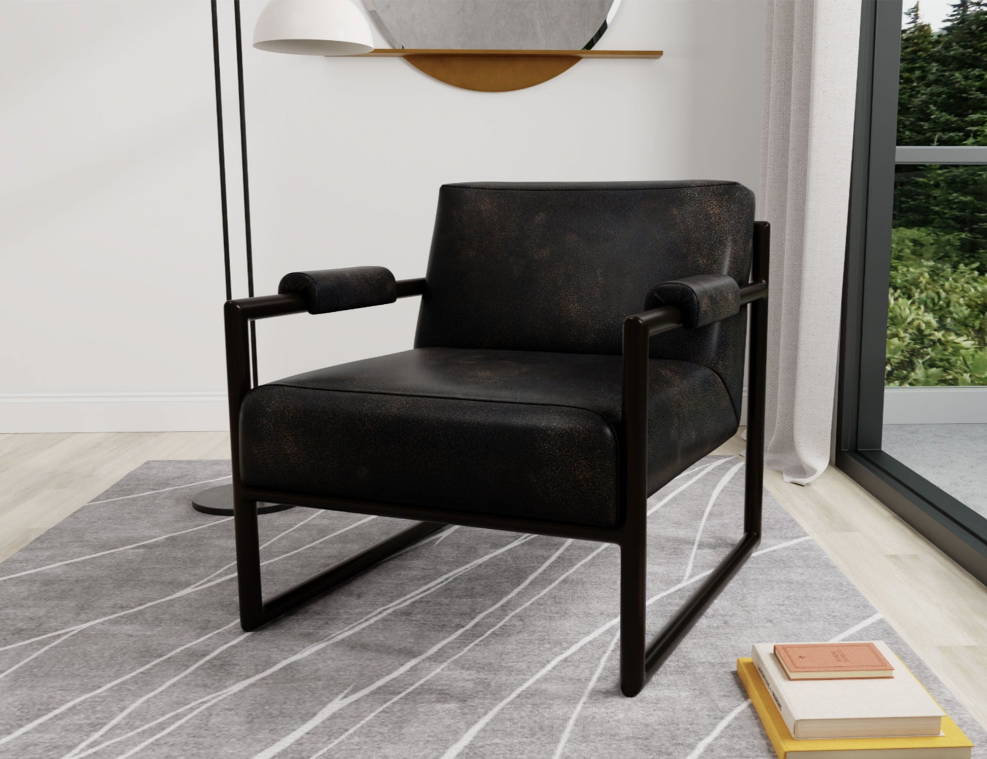 International Furniture Direct Galena - Armchair | Meri Furniture