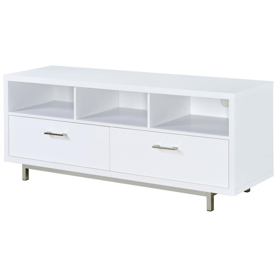 Coaster Fine Furniture Casey - 2-Drawer Engineered Wood 60" TV Stand | Meri Furniture