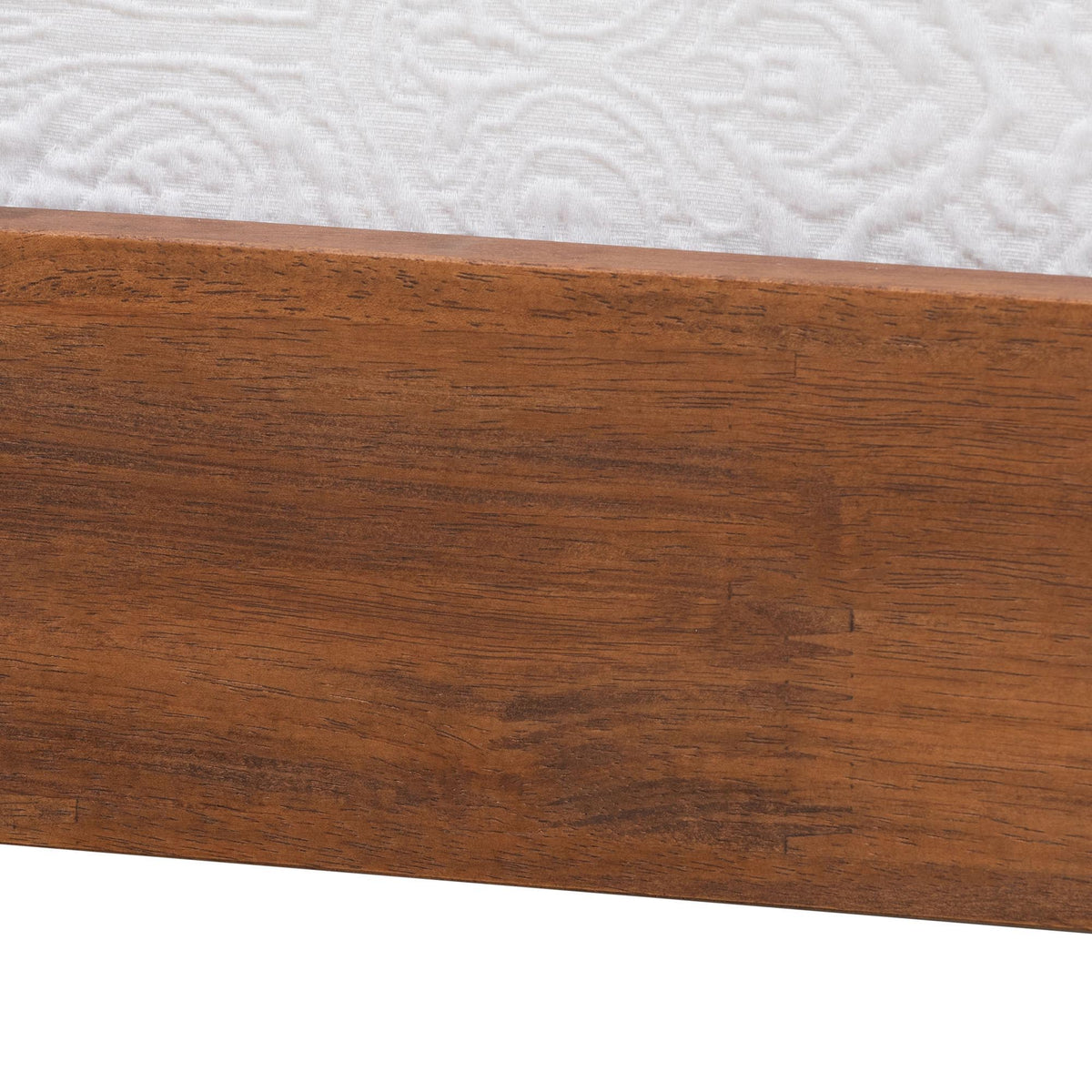 Matilda Mid-Century Modern Ash Walnut Finished Wood Twin Size Daybed
