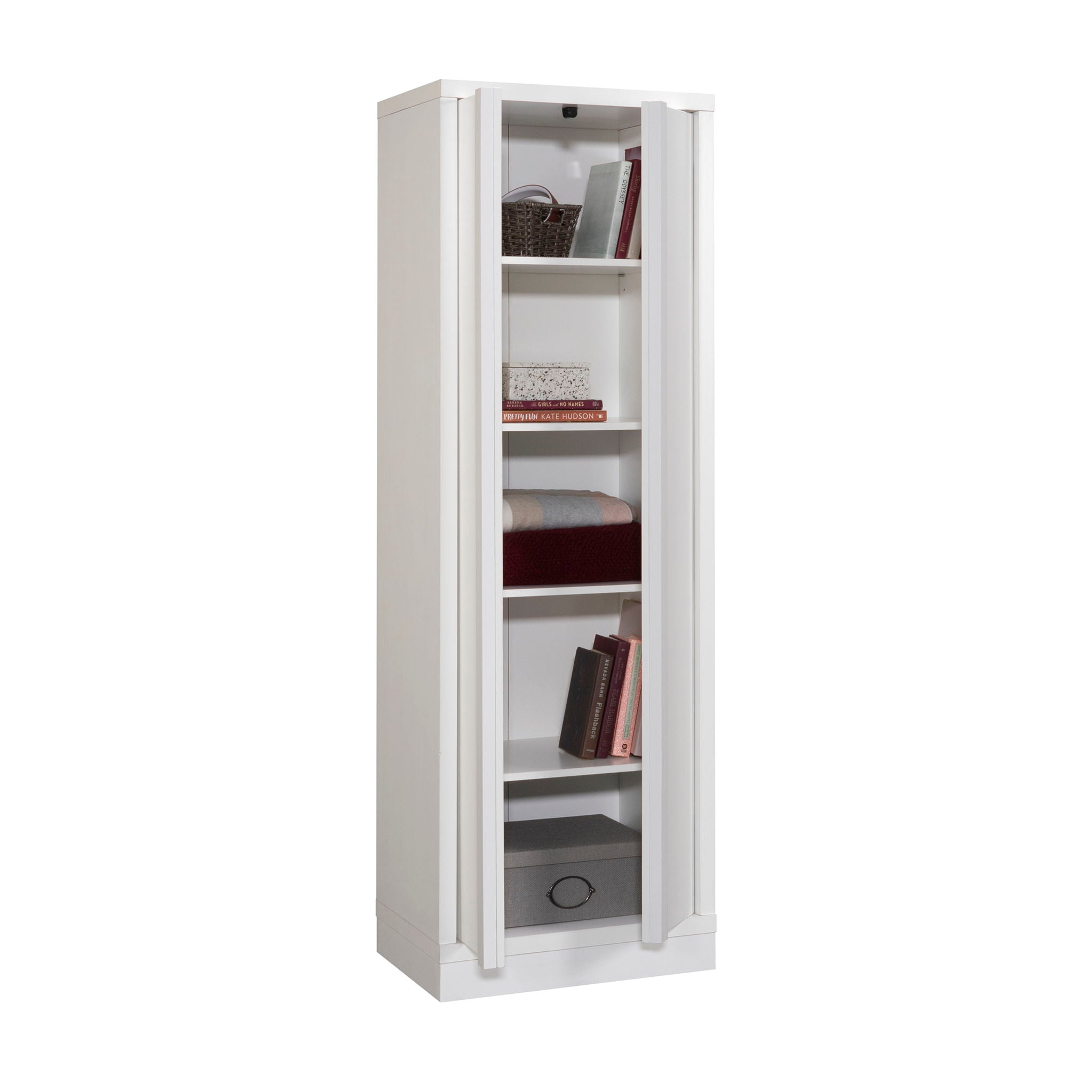 2-Door Storage Cabinet in White