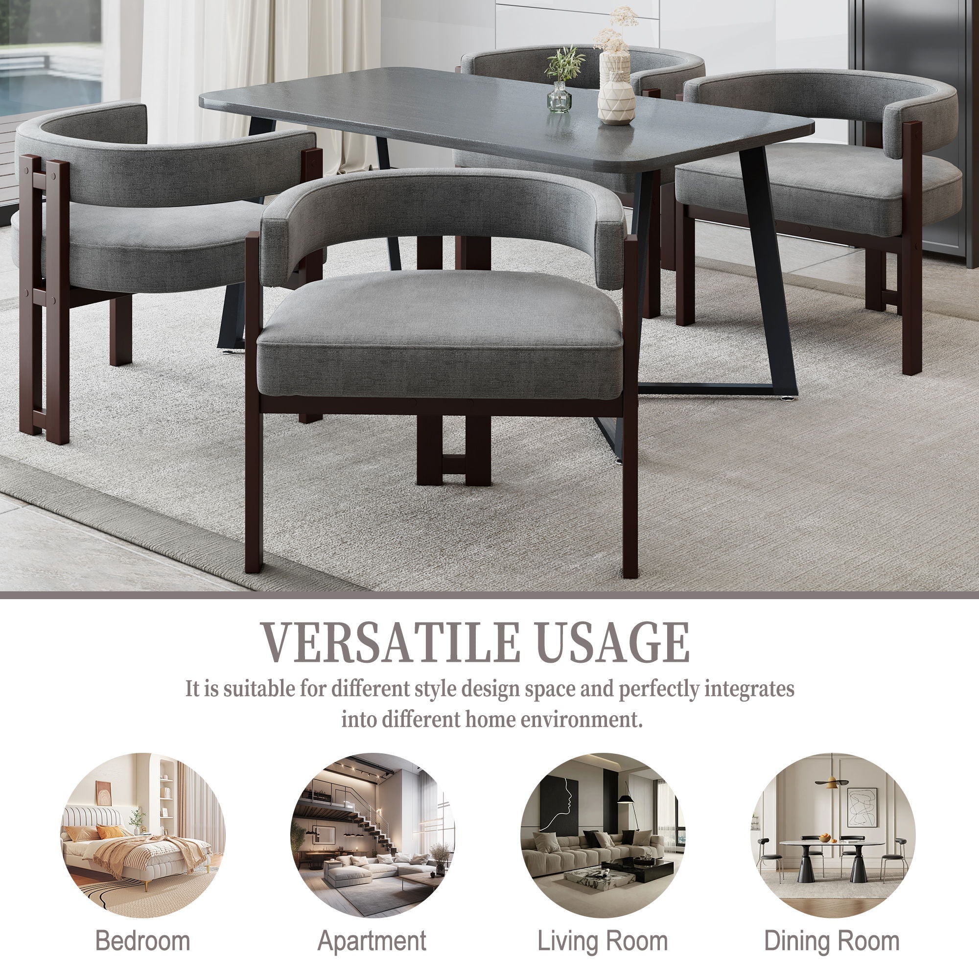 Modern Accent Teddy Upholstered Armchair