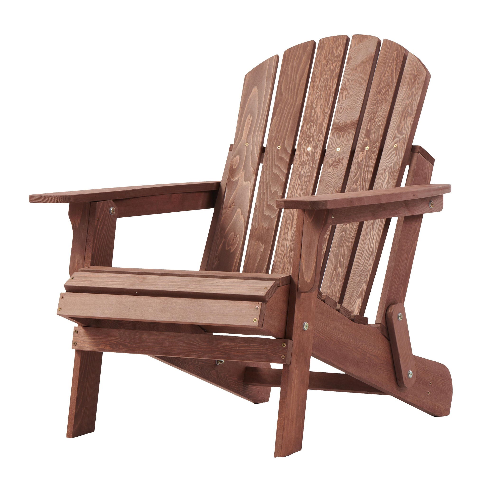 Oversize Outdoor Folding Adirondack Chair, Patio Chair For Garden