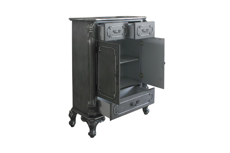 ACME House - Delphine - Chest - Charcoal Finish | Meri Furniture