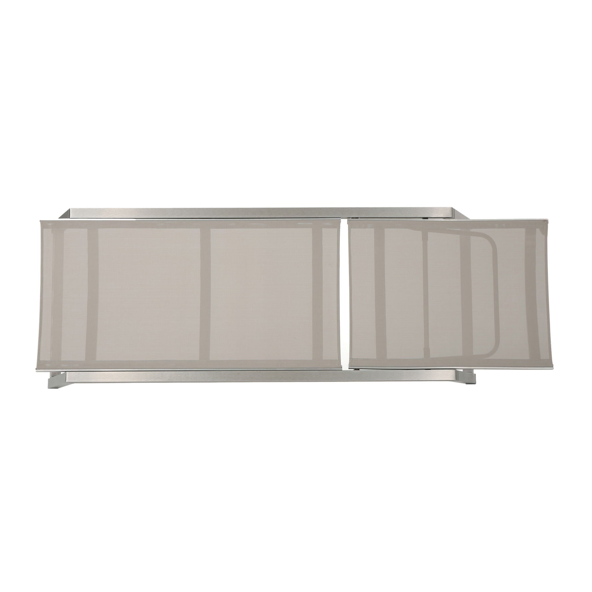 Myers - Modern Chaise Lounge Set With Adjustable Mesh Back