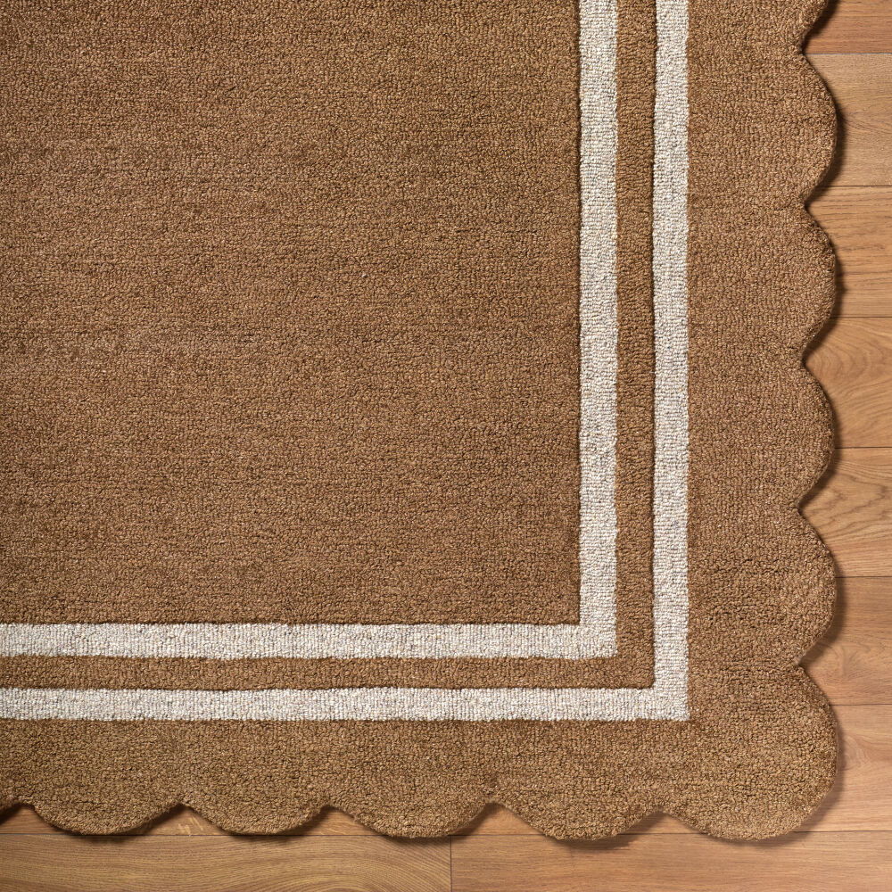 Scalloped Handmade Rug