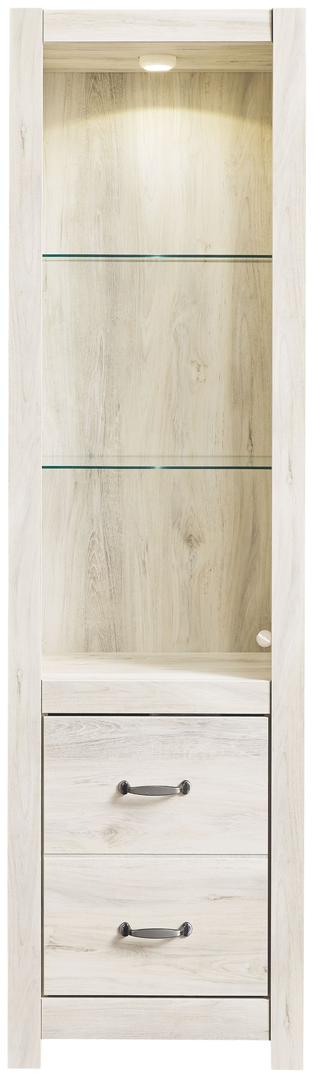 Signature Design by Ashley® Bellaby - Whitewash - Pier - 2 Drawers | Meri Furniture