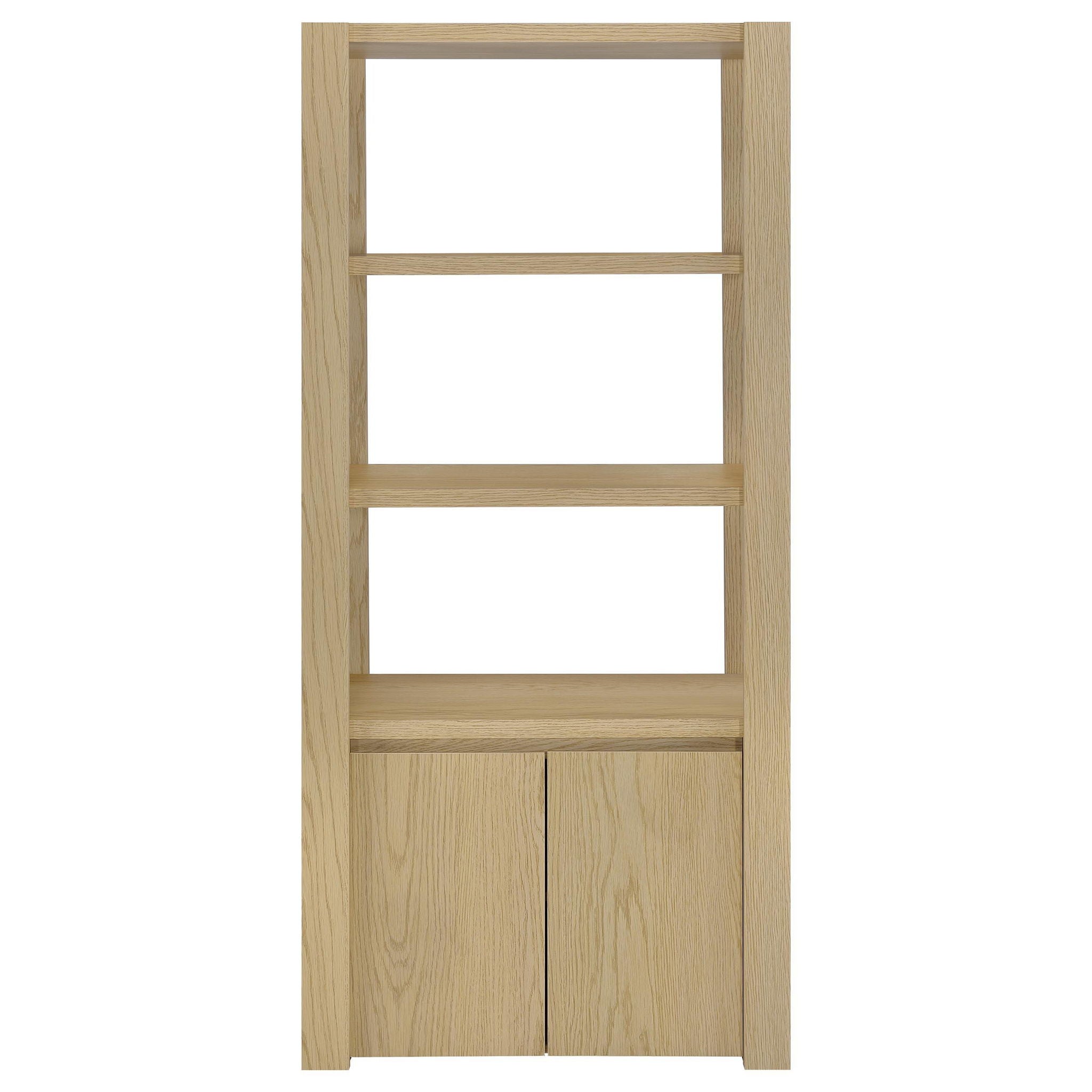 Laurelton 3-piece Entertainment Center TV Stand Light Oak