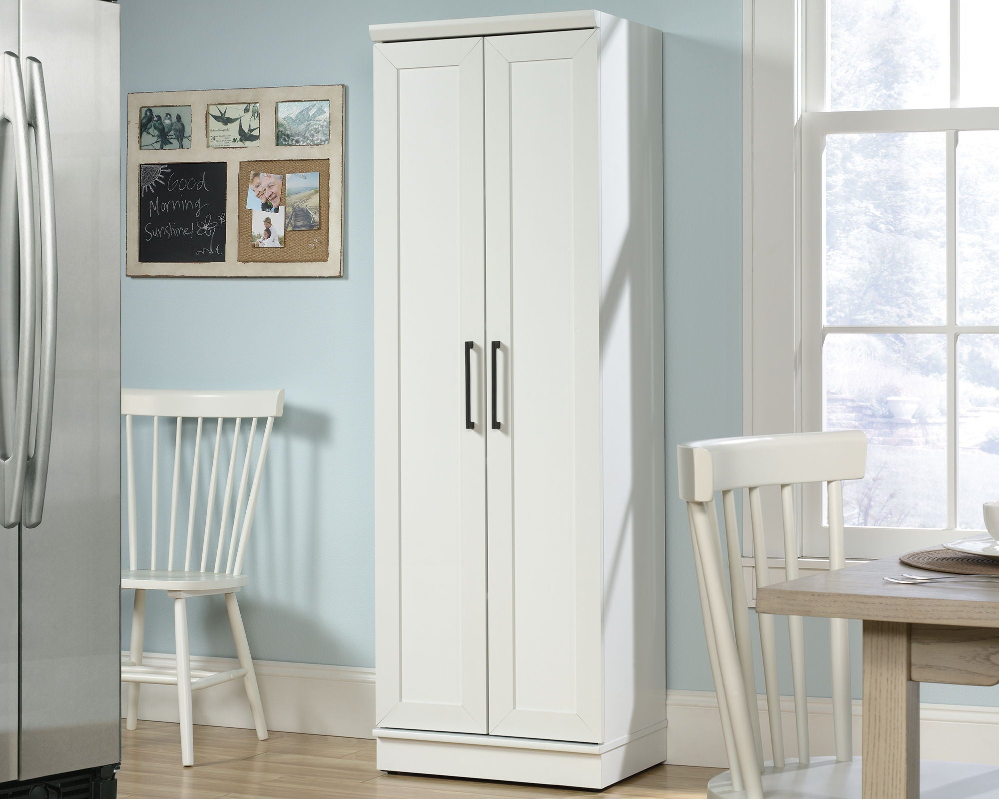 Storage Cabinet in Soft White