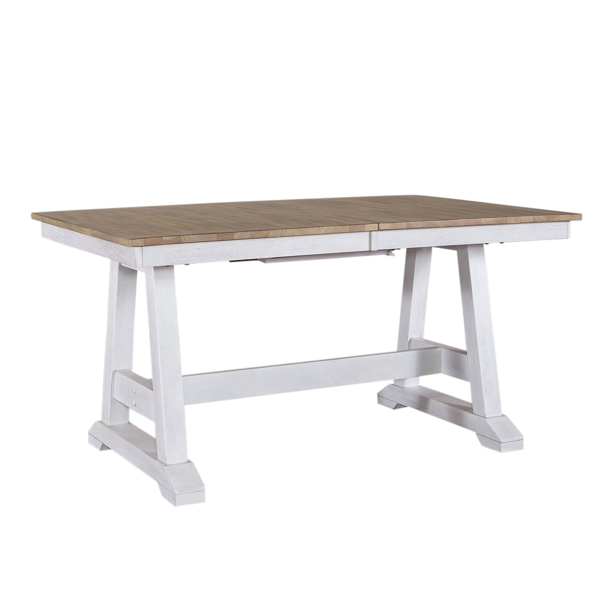 Liberty Furniture Lindsey Farm - Trestle Table | Meri Furniture