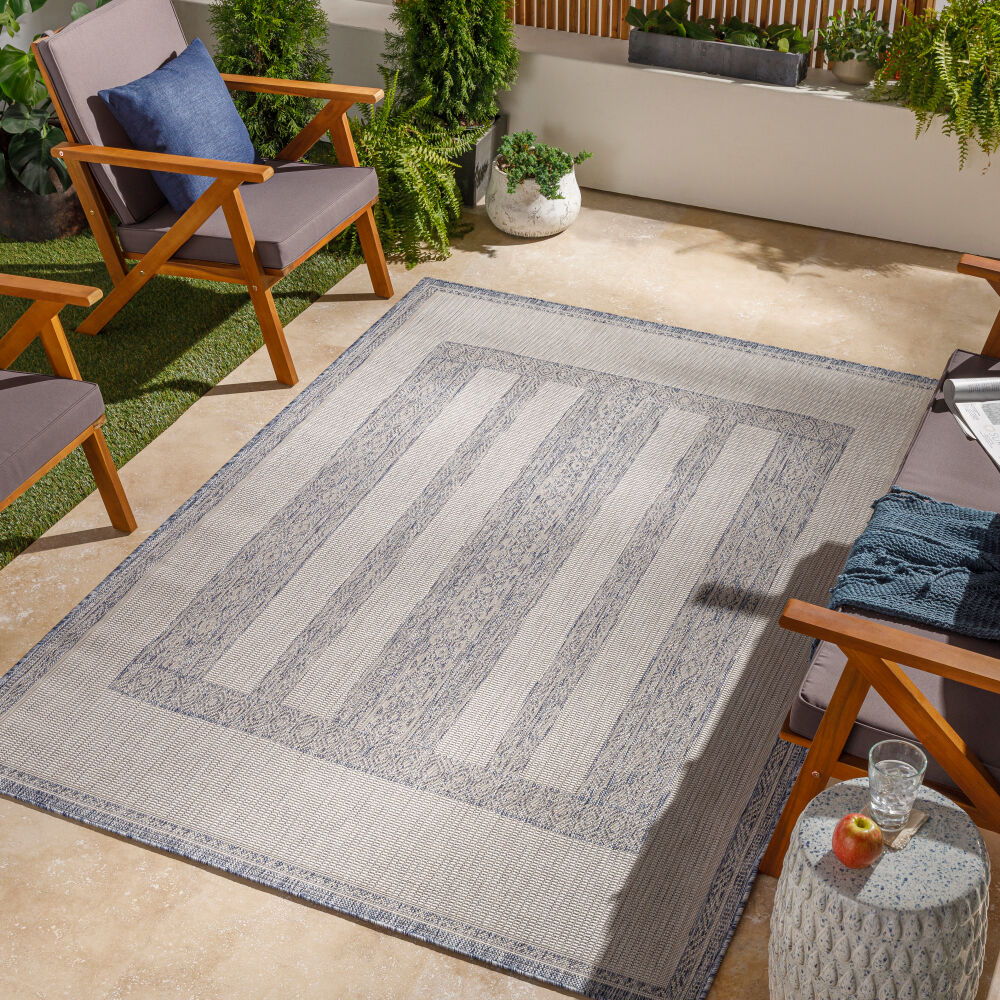 Tuareg Machine Woven Rug