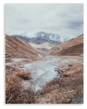 Darinby - Wall Art - Gray / Brown / White