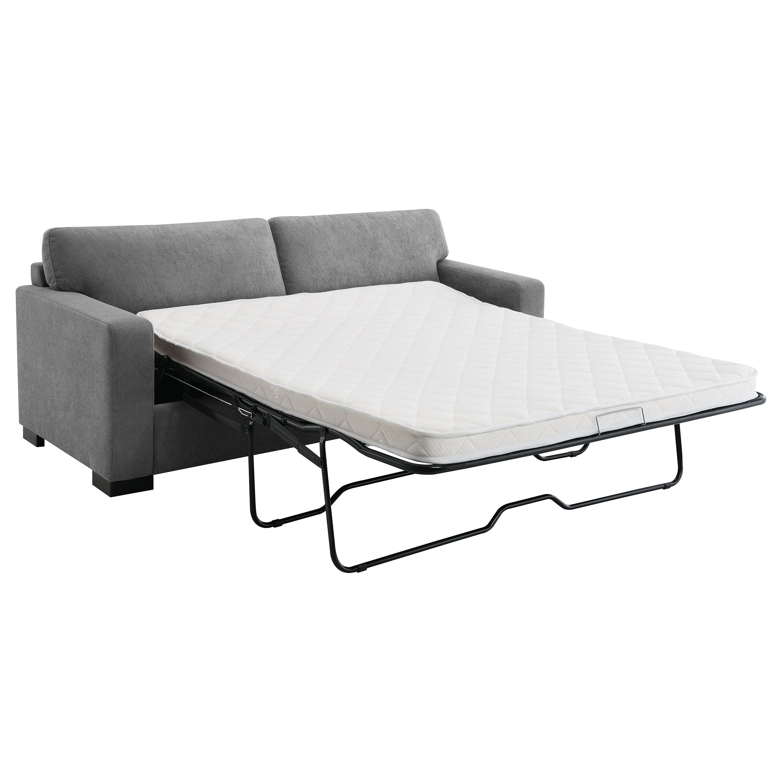 Coaster Fine Furniture Simpson - Upholstered Sofa Sleeper With Queen Mattress - Gray | Meri Furniture