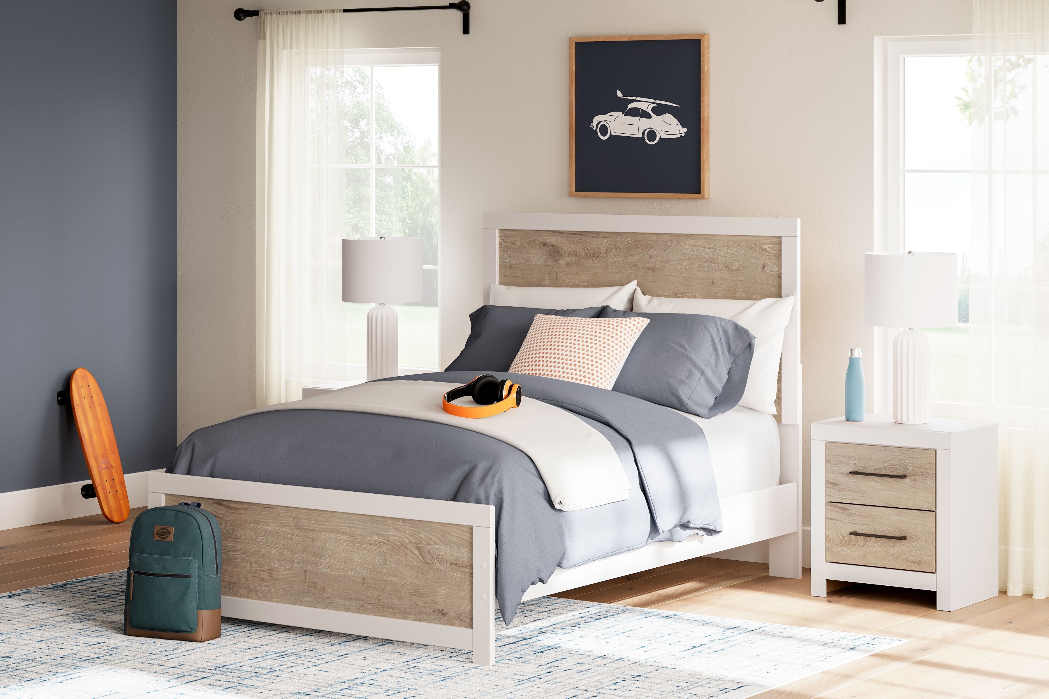 Signature Design by Ashley® Charbitt - Panel Bed | Meri Furniture