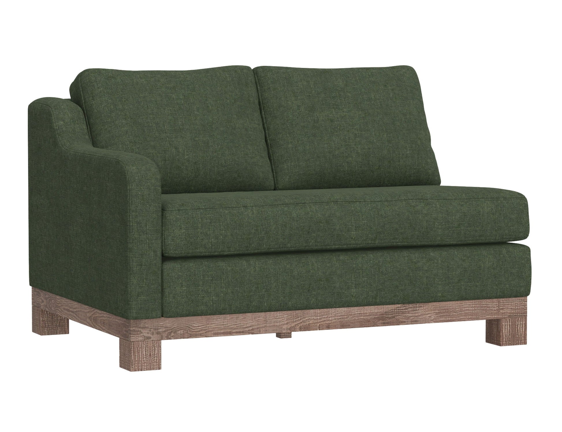 International Furniture Direct Samba - Loveseat - Green | Meri Furniture
