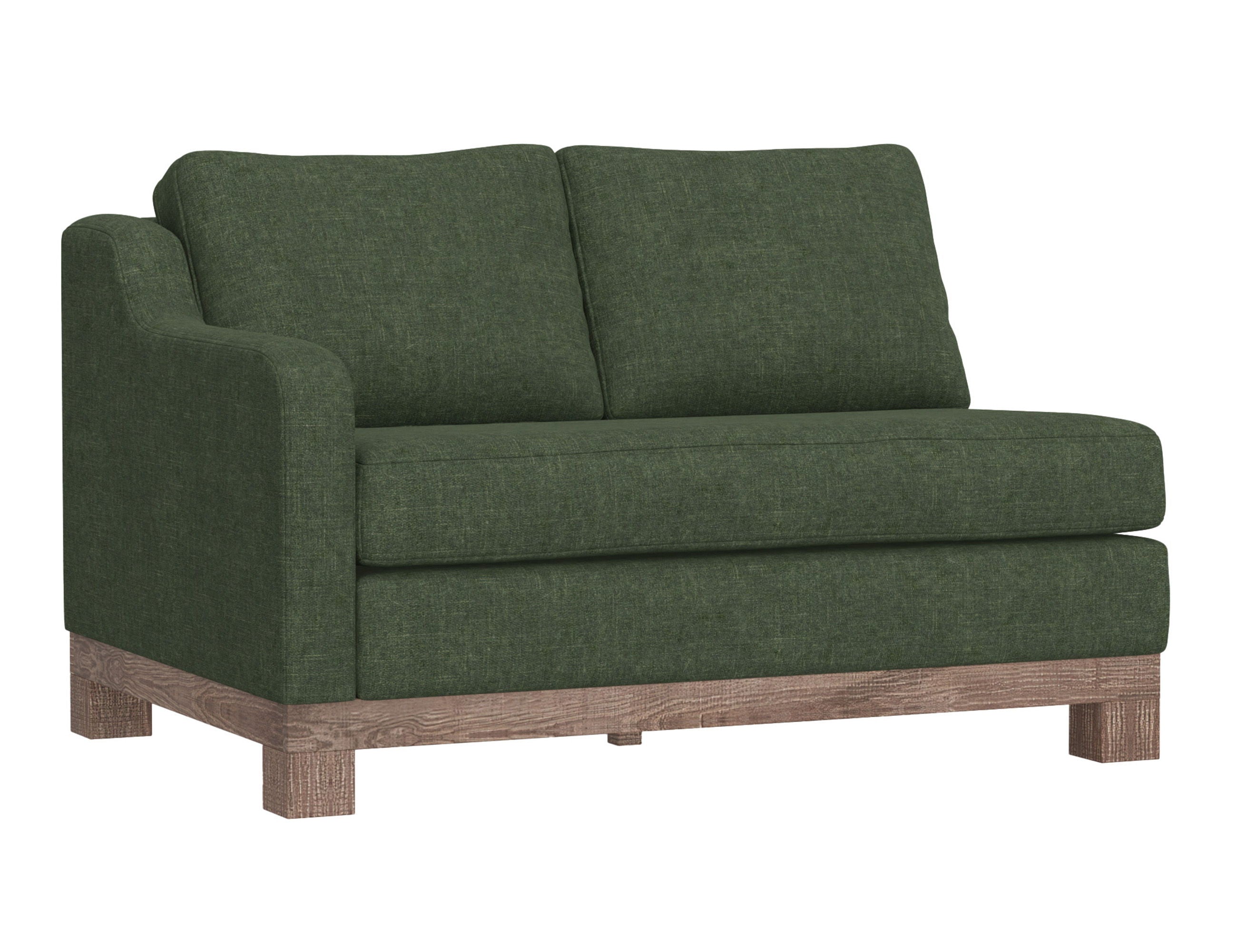 International Furniture Direct Samba - Loveseat - Green | Meri Furniture